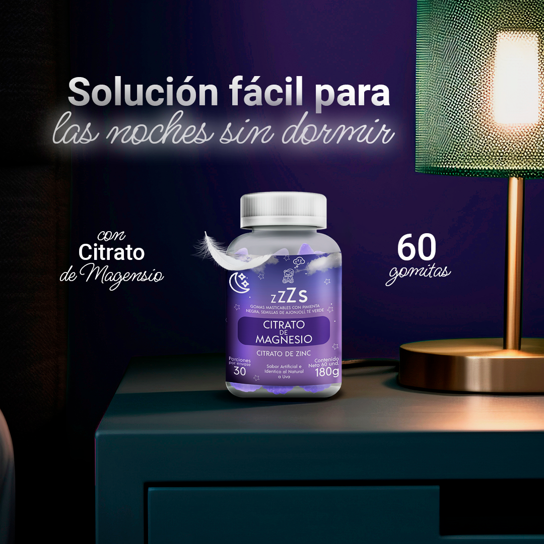 Gomitas de Citrato de Magnesio – Energía, Relajación y Bienestar