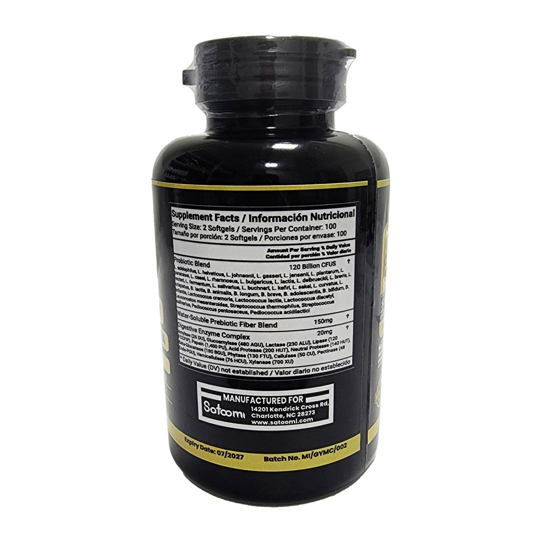 PROBIOTICOS Y PREBIOTICOS X 100 SOFTGELS