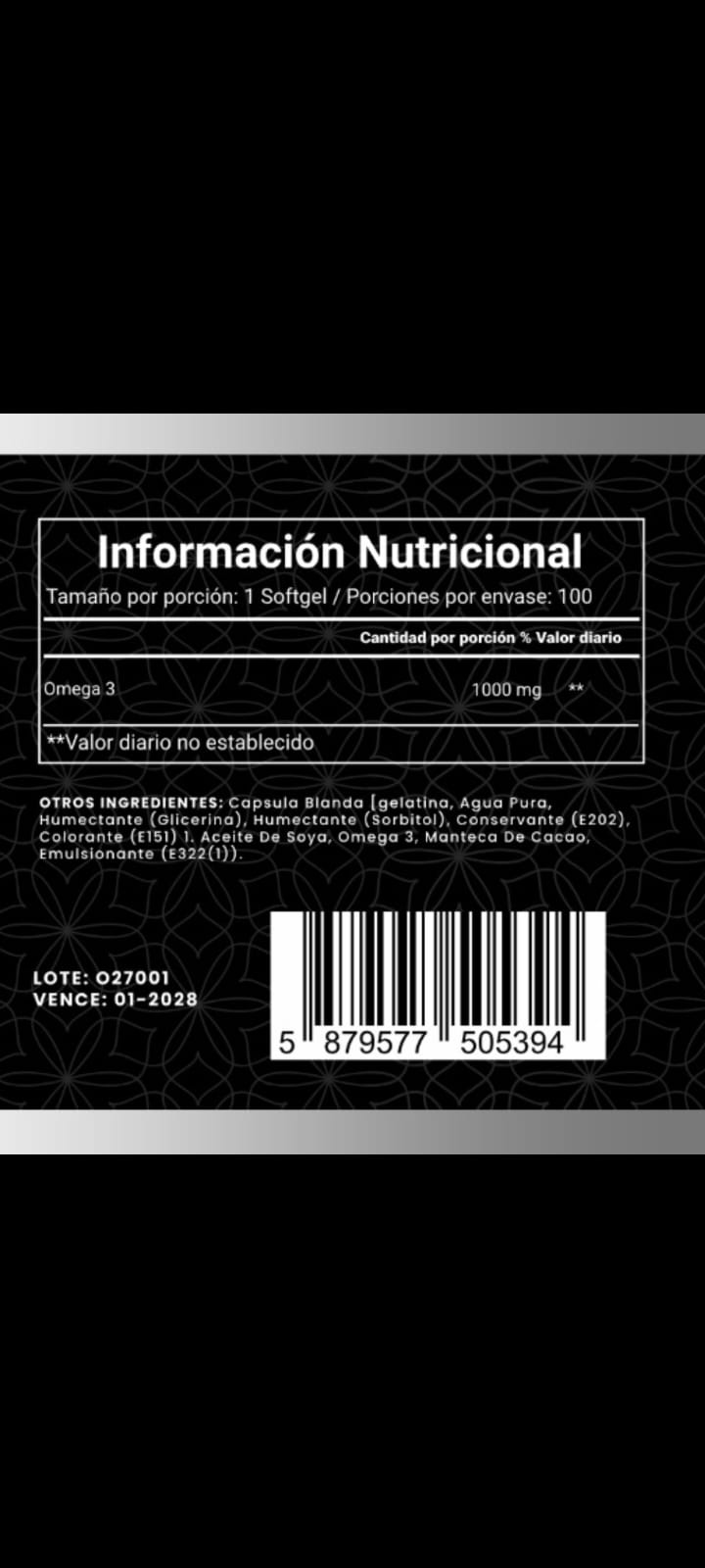 Omega 3 - con registro invima